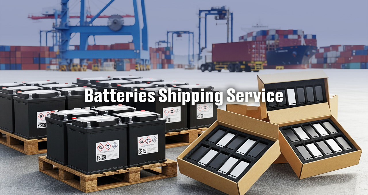 Batteries Shipping Service in Dubai, UAE