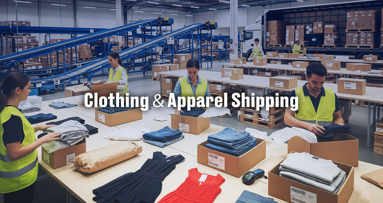 Clothing & Apparel Shipping in Dubai, UAE