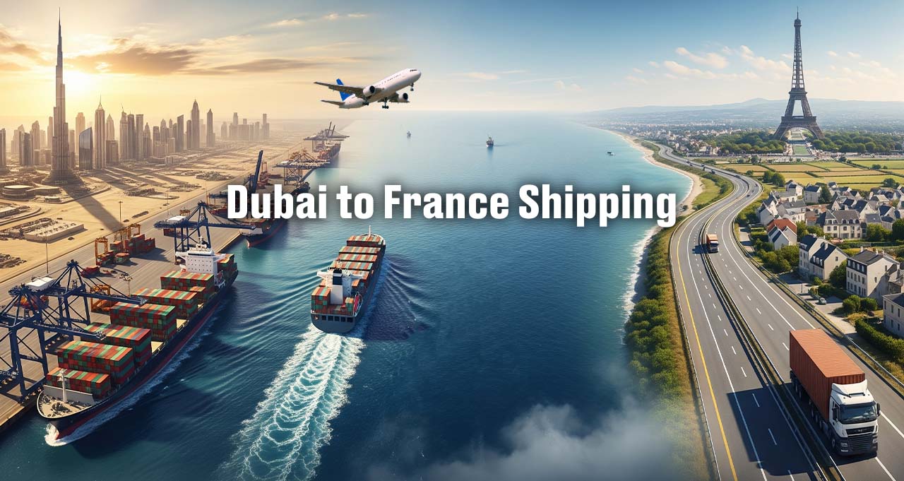 Dubai to France Shipping Services: Everything You Need for Import & Export - Sea Wings Logistics LLC