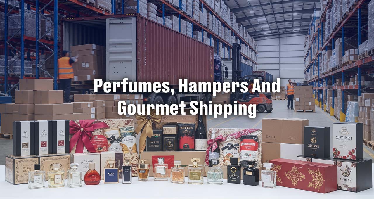 Perfumes, Hampers & Gourmet Shipping Service in Dubai, UAE | Sea Wings Logistics LLC