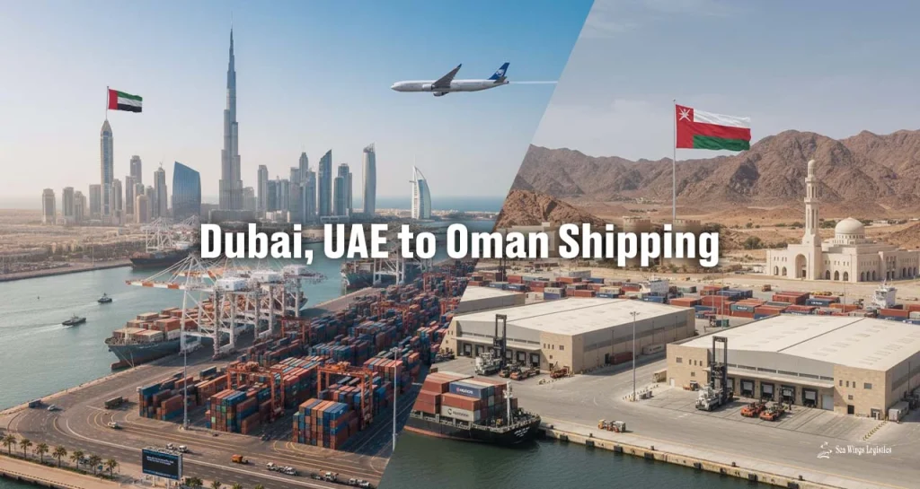 Dubai, UAE to Oman Shipping Service | Sea Wings Logistics LLC
