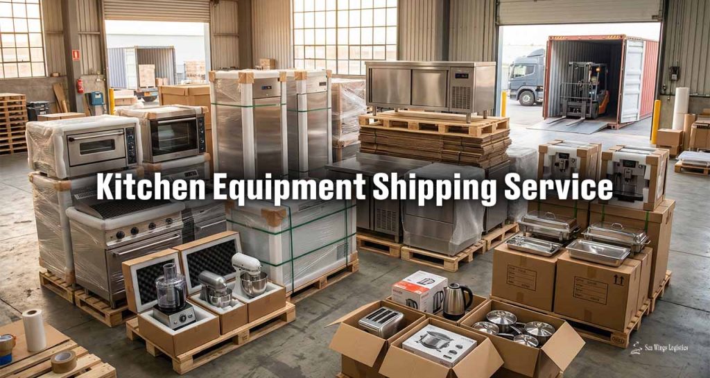 Kitchen Equipment Shipping Services in Dubai, UAE - Sea Wings Logistics LLC