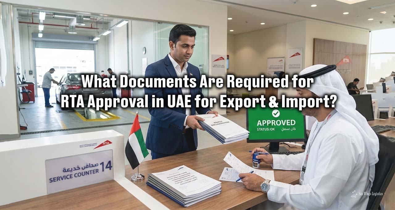 What Documents Are Required for RTA Approval in UAE for Export and Import? | Sea Wings Logistics LLC