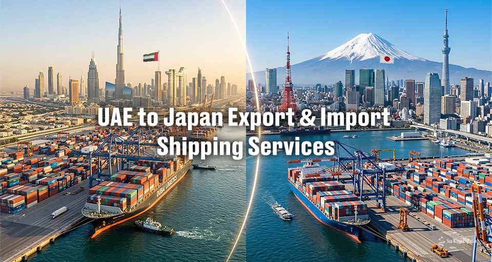 Dubai, UAE to Japan Export & Import Shipping Services | Sea Wings Logistics LLC