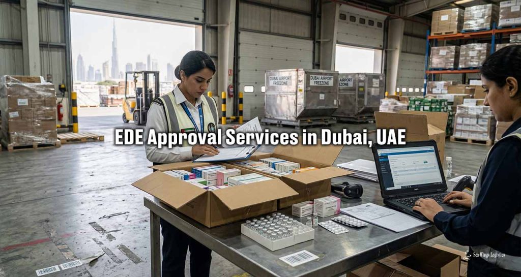 EDE Approval for Importing & Exporting Services in Dubai, UAE | Sea Wings Logistics LLC