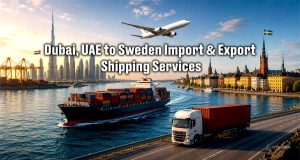 Dubai, UAE to Sweden Import & Export Shipping Services | Sea Wings