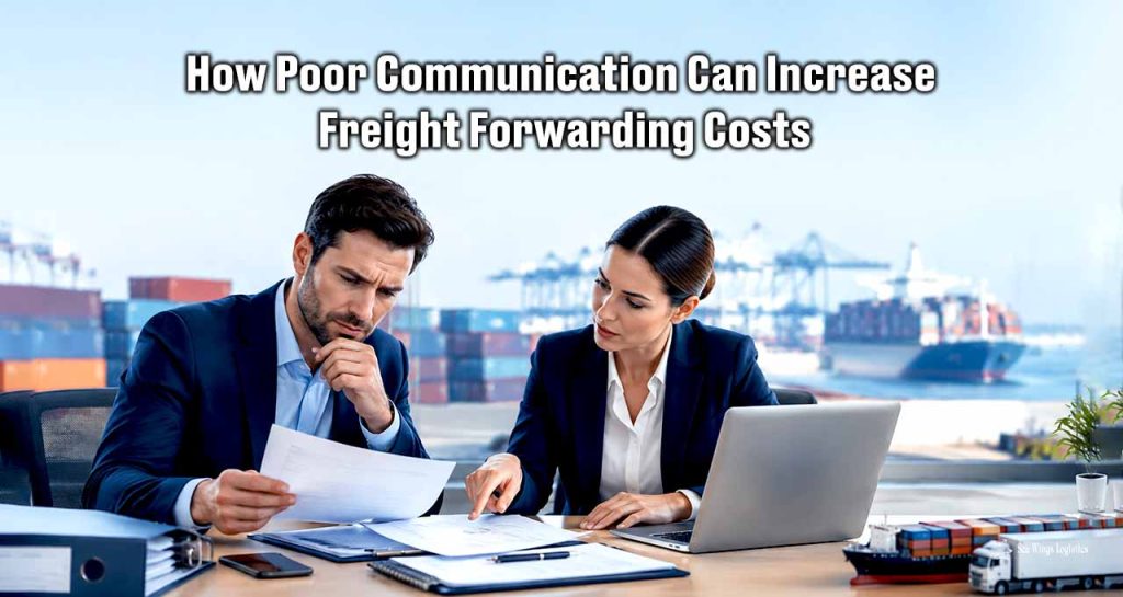 How Poor Communication Can Increase Freight Forwarding Costs? | Sea Wings Logistics LLC